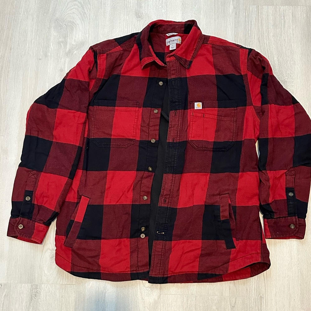 Carhartt flannel shirt jac